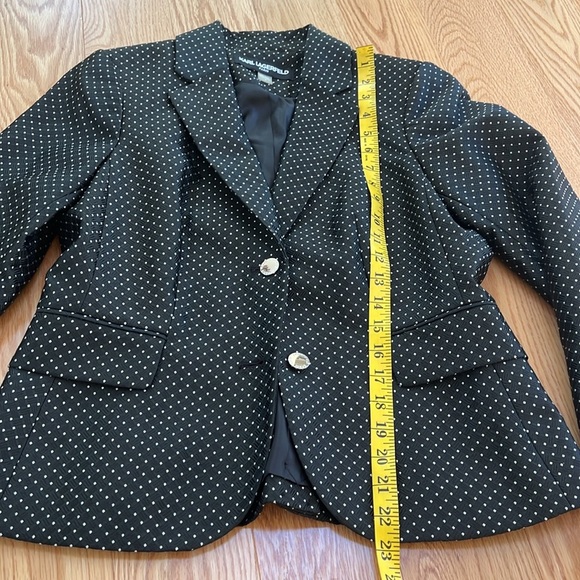 New! Karl Lagerfield SZ 6, polka dot blazer jacket. - Picture 7 of 11
